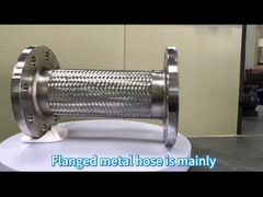 DN125 PN16 フランジ接続 不同鋼 316 ワイヤー 折りたたみ 柔軟なフランジ メタルフィッティングホース