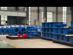 3インチ PN16 手動鋳鉄 圧縮水 弾性座ったゲートバルブ