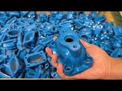 フランジを付けたようになったゲート弁